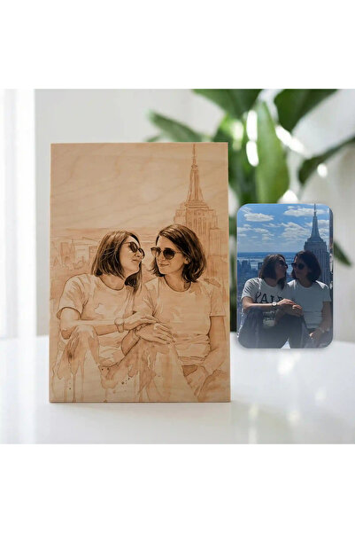 Sele ART Tablou portret gravat 20x30cm