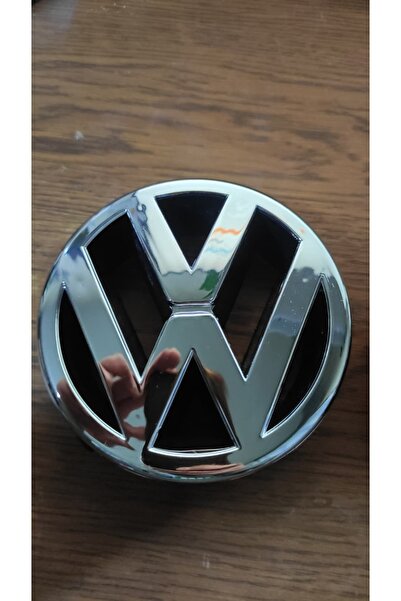 restinal Volkswagen Ön Panjur Arması 115mm Krom VW Logo (Golf 4 Bora Passat B...