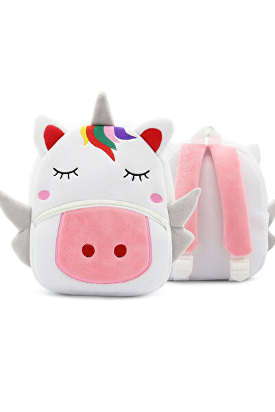 Dasbo Children's plush backpack, for Preschoolers / Kindergarten, Dasbo®, Whi...