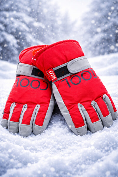 Muraty Kitti 9-16 Years Old Children's Snow Skiing Winter Gloves Lined Cold-P...
