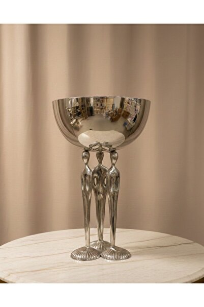 Mikasa Moor PiRİNÇ GÜMÜŞ DEKORATİF KASE 50 cm