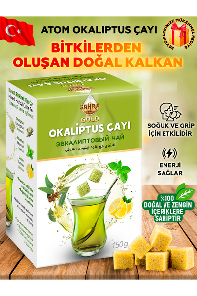 SAHRA GOLD Okaliptüs çayı Mevlüt efendi 150 gram - eucalyptus tea