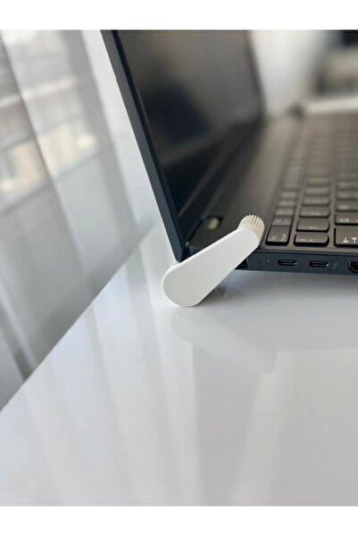 3dnovacomtr Taşınabilir Laptop- Notebook Standı Beyaz | Tüm Laptoplar İçin Uy...