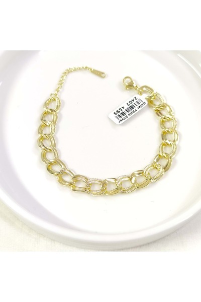 Güler Yüzlü Silver سوار حلقة فولاذية