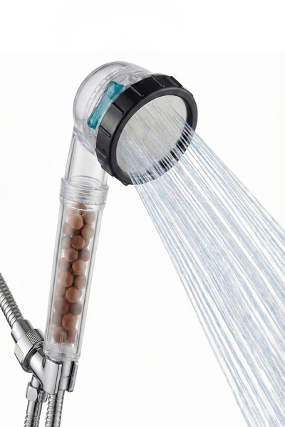 Relax Shower Doğal Taş Filtreli Duş Başlığı | Arıtmalı, Klor Kireç Önleyici B...