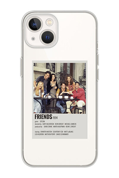 moonset Iphone 13 Uyumlu Baskılı Yumuşak Silikon Şeffaf Telefon Kılıfı