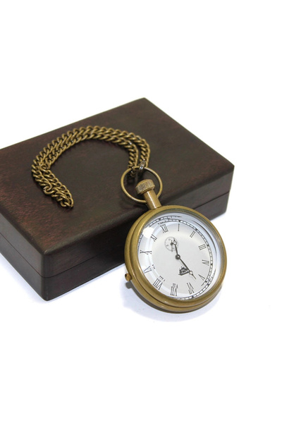 Livenda Wooden boxed clock ksk36