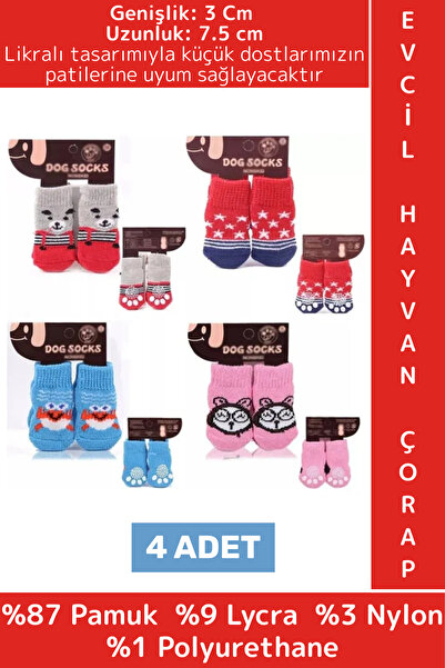 Wintoup Evcil Hayvan Küçük Irk Kedi Köpek Likralı Kaydırmaz Sıcak Tutan Sevim...