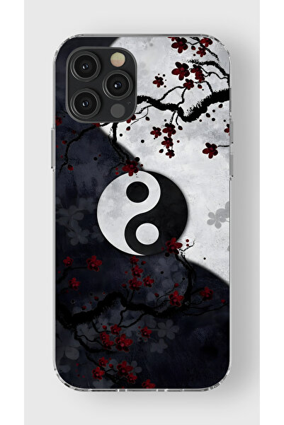 moonset Iphone 12 Pro Max Uyumlu Baskılı Yumuşak Silikon Şeffaf Telefon Kılıfı