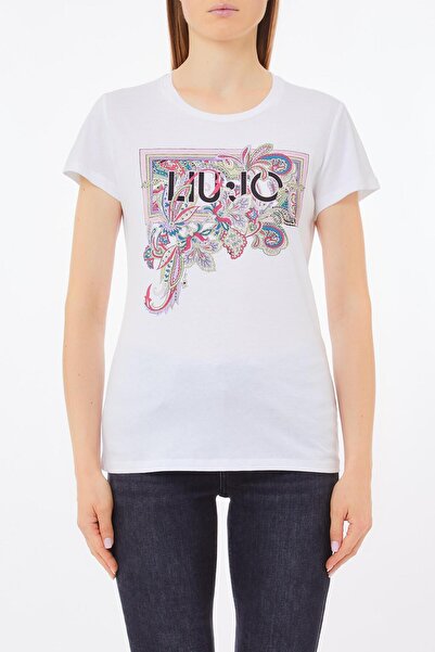liu.jo Beyaz Baskılı T-shirt