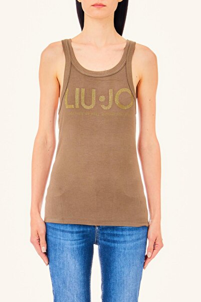 liu.jo Bej Kolsuz T-shirt