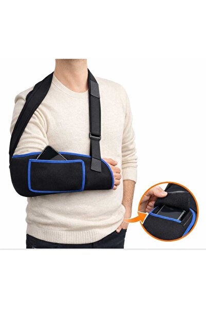 HillMaxx Telefon Cepli Kol Askısı – Medikal Kol Askısı – Ayarlanabilir Omuz A...