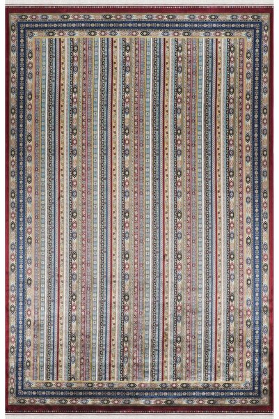 APEX HALI Burj 8741Bu Caucasian Rod Patterned Modal Yarn Living Room Carpet –...