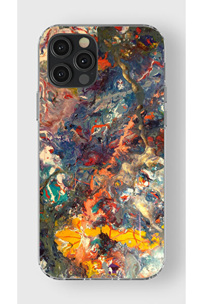 moonset Iphone 12 Pro Max Uyumlu Baskılı Yumuşak Silikon Şeffaf Telefon Kılıfı