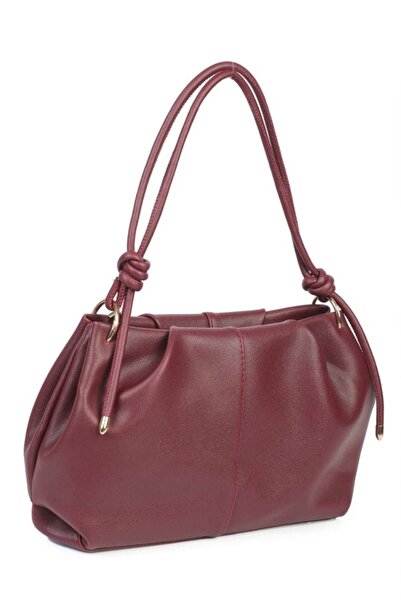 eflanmoda Geantă de mână și de umăr pentru femei, cu curea cu nod și căptușea...