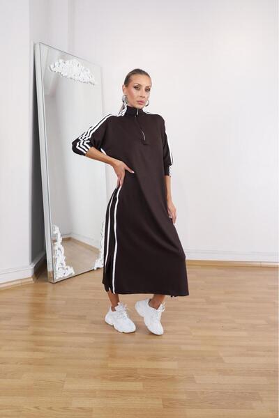 Marka Striped Sport Dress