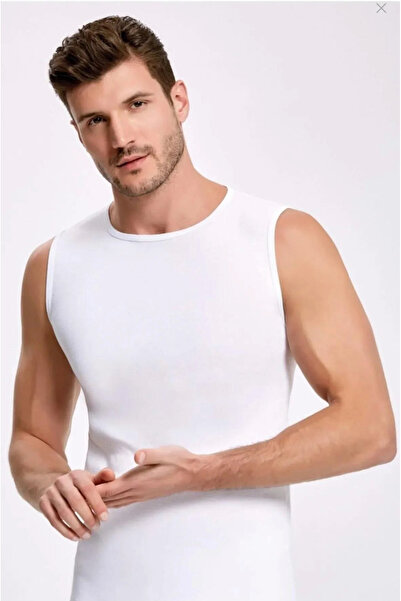 İlke Men'S, White, Exclusive, 100% Cotton, 6-Piece Badi