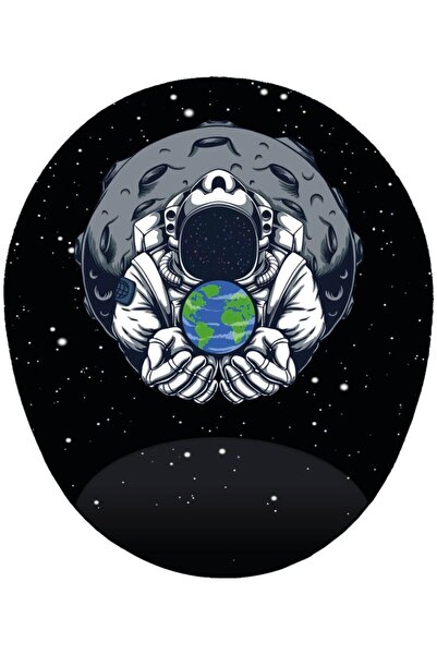 HobiShop Svet astronauta - Podloga za miša sa podrškom za zglob 20x23 cm