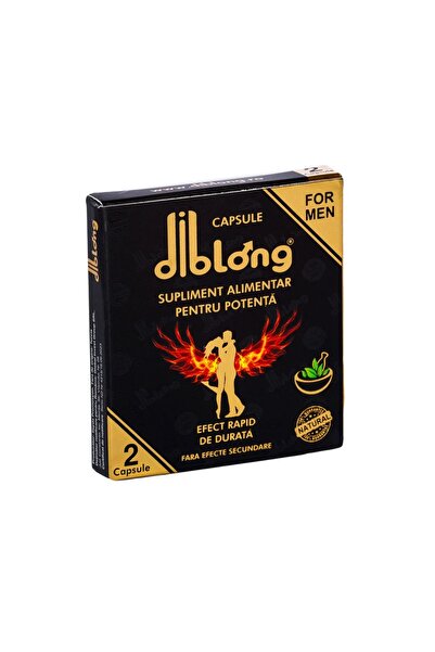 Diblong Capsule premium pentru , împotriva ejaculării, 100% , 1 cutie x 2 buc