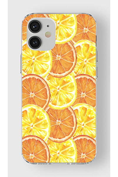 moonset Iphone 12 Mini Uyumlu Baskılı Yumuşak Silikon Şeffaf Telefon Kılıfı