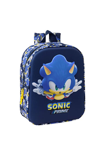 safta Sonic City Backpack Blue 22 x 27 x 10 cm