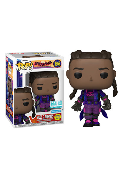 Funko Spider-Man Miles G. Morales Pop! #1562 Glow in the Dark Limited Edition...