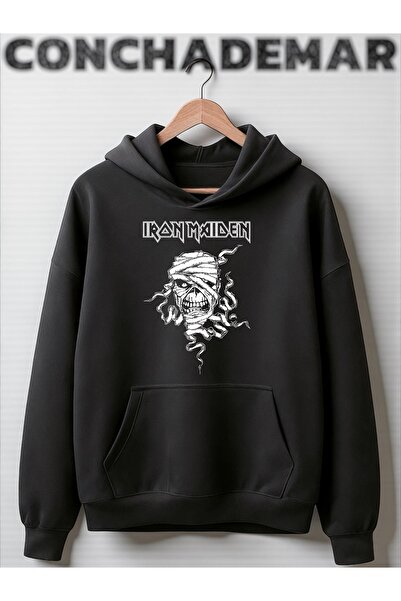 Vordevia Ironmaiden Printed High Quality Printed Sweatshirt Oversized Premium...