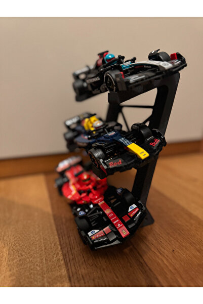 3Dklasiko Speed Champions Serisi Uyumlu 3 Katlı Sergileme Standı | Formula Ti...