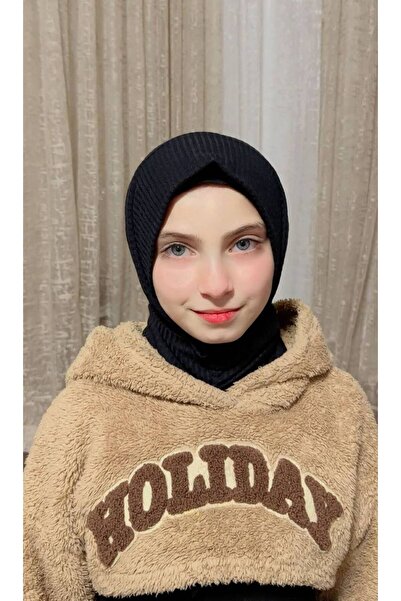 ALDAYER Snap Hijab Bonnet Striped Child