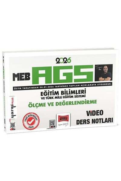 Yargı Yayınları Yargı 2026 MEB-AGS Eğitim Bilimleri Ölçme ve Değerlendirme Vi...