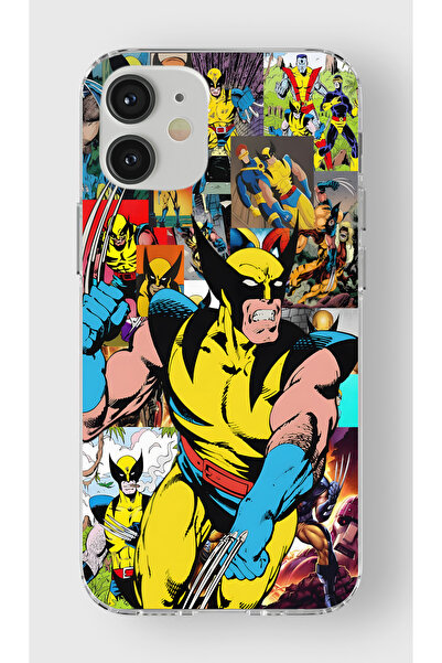 moonset Iphone 12 Mini Uyumlu Baskılı Yumuşak Silikon Şeffaf Telefon Kılıfı