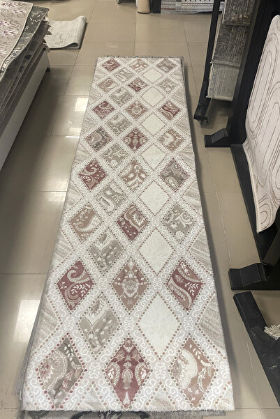Dinarsu %100 Akrilik Halı, Yolluk, 80x300 Cm