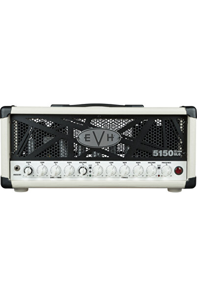 EVH 2253016410 5150III 50W 6L6 Kafa Elektro Gitar Amfisi (Beyaz) | 3 Kanal Ta...