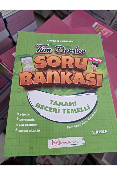 Seans Yayınları 4. Sınıf Tüm Dersler soru bankası 1. Dönem 2022