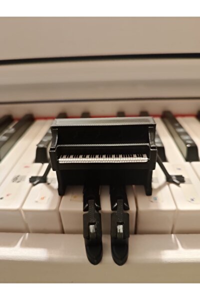 kosmiq joy Siyah Mini Ayaklı Piyano Dekoratif Figür – Müzik Severler İçin Şık...