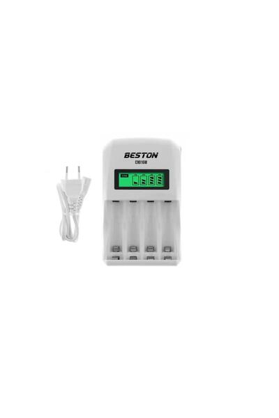 Beston C9016W AA - AAA Pil Şarj Cihazı (220V) - 4'lü Pil Yuvası