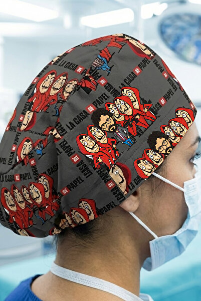 Lion Üniforma La Casa De Papel Desenli Unisex Cerrahi Bone Hemşire ve Doktor ...