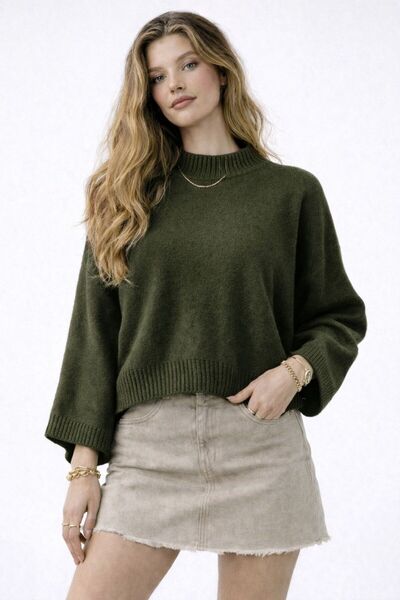 HELNORA YARASA KOL TETAYLI TRİKO KAZAK