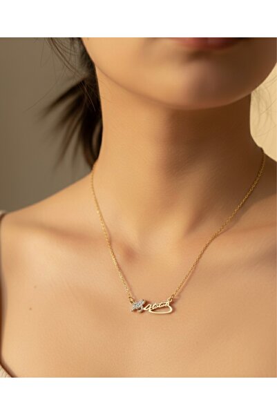 LAMOUR ATELIER Atatürk İmzalı Kolye