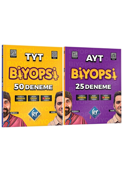 Analiz Yayınları Dr. Biyoloji & Biosem TYT-AYT Biyopsi 50+25 Biyoloji Deneme ...
