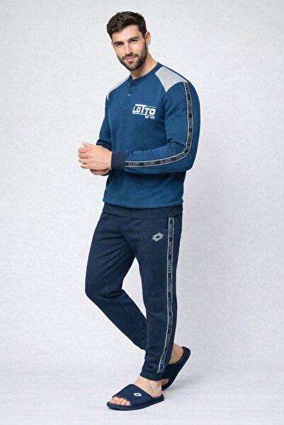 Lotto Pijama barbati LP2137, set 2 piese, bumbac