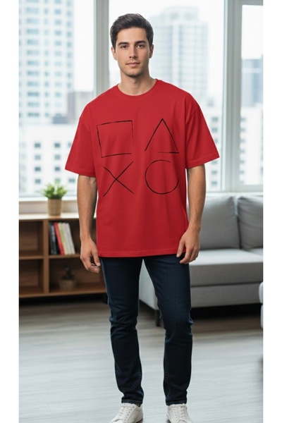 Infire clothing Oversized Unisex 100% Cotton Printed T-Shirt