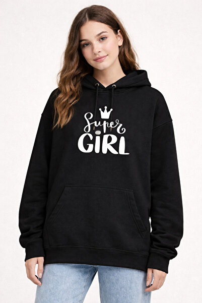 Infire clothing سويت شيرت للجنسين مصنوع من القطن بنسبة 100% مكتوب عليه Super ...