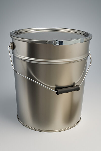 SC GAMA EPOXY SRL Metal Box 21 Liters with Lid (Bucket)