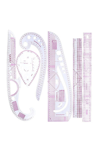 ART Elegant Patchwork Kırkyama Cetveli 6 Parça