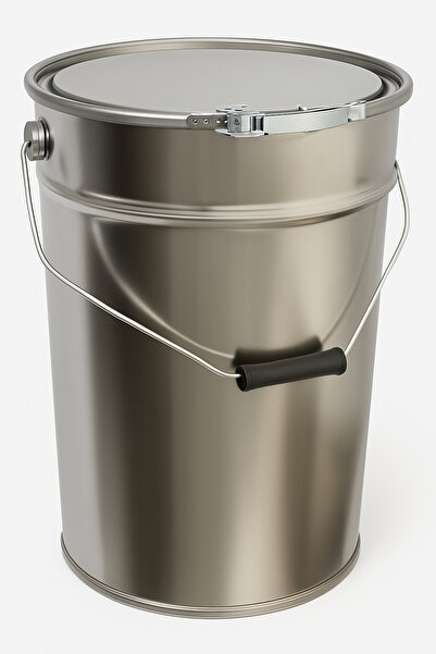 SC GAMA EPOXY SRL Metal Box 10 Liters with Lid (Bucket)