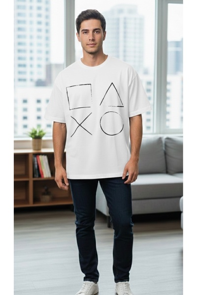 Infire clothing Oversized Unisex 100% Cotton Printed T-Shirt