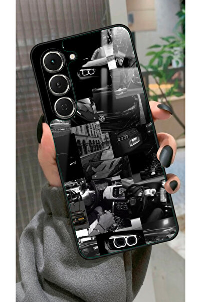 TECNO Spark 40 Pro Uyumlu Araba Posteri Tasarımlı Glossy Premium Kılıf