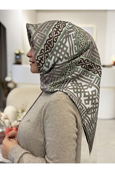 Imannoor TWİLL İPEK EŞARP ÇİFT TARAFLI