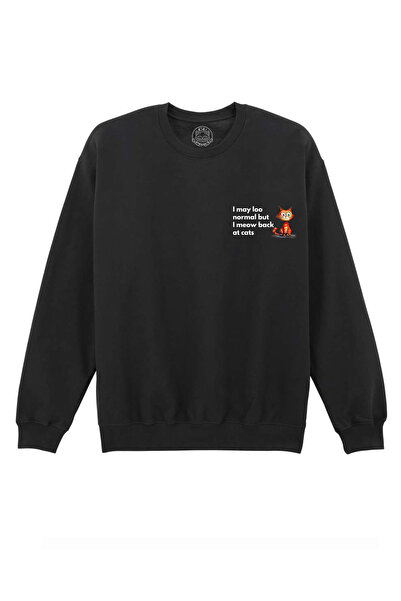 Cu Pisici Bluza Printata-I Meow Back At Cats, Unisex